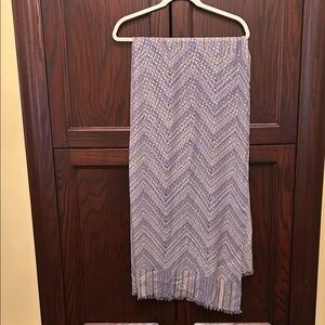 Chevron Patterned Scarf silk missoni  made in Italy